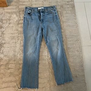 Mother Superior high rise straight leg jeans perfect condition